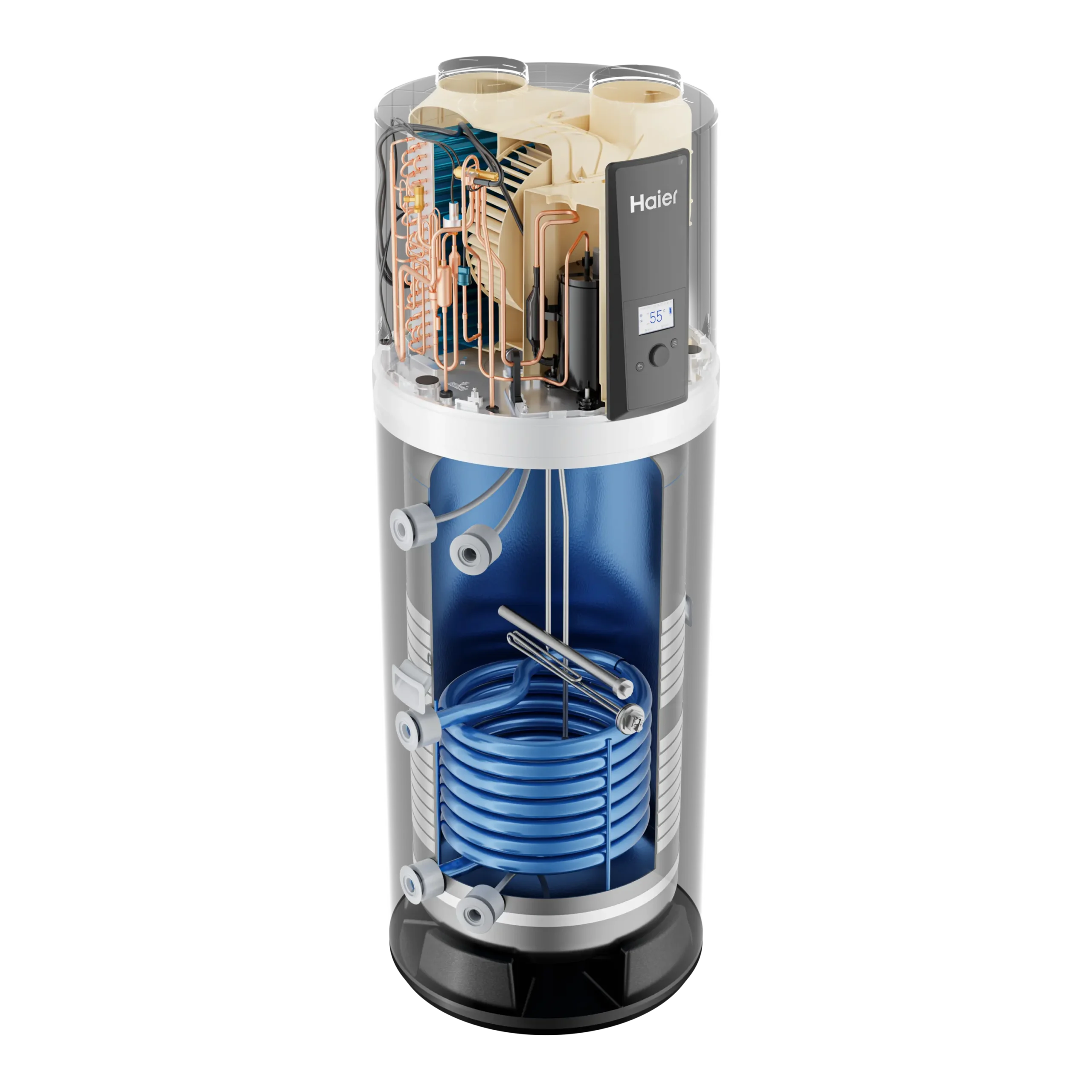 BOMBA CALOR HAIER ACS HP200M7-F9 R-290 194L - Imagen 3