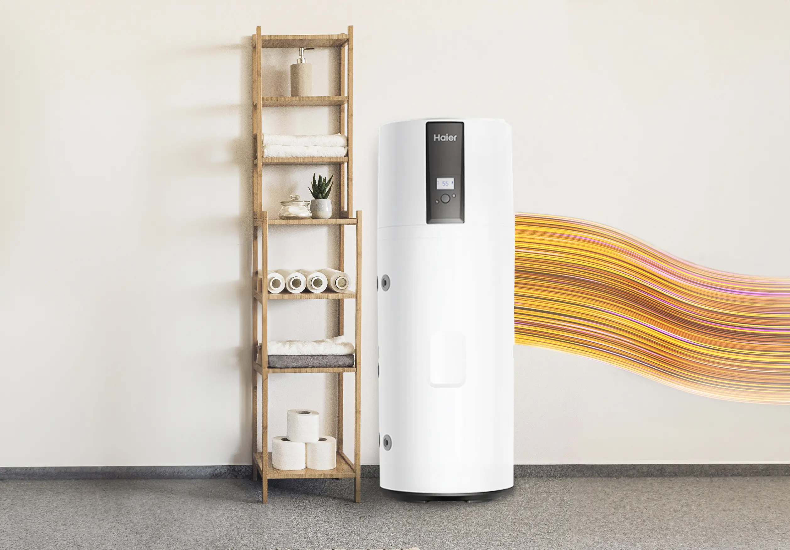 BOMBA CALOR HAIER ACS HP200M7-F9 R-290 194L - Imagen 4